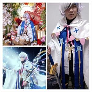 Fate/grand Order Magus Of Flowers Merlin Cosplay Costume Halloween Full Stage Costumes
