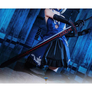 Fate/stay Night Saber Arutoria Pendoragon Cosplay Costume Dress Costumes