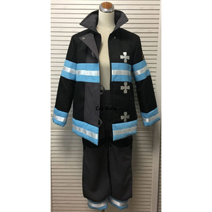 Fire Force Enen No Shouboutai Tamaki Kotatsu Shinra Kusakabe Takehisa Hinawa Firefighter Uniform