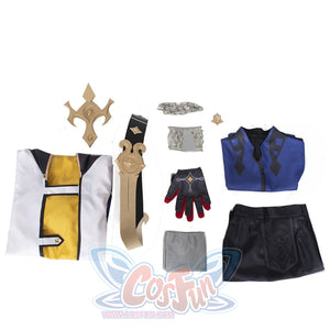 Game Genshin Impact Albedo Cosplay Costume C00137 Costumes
