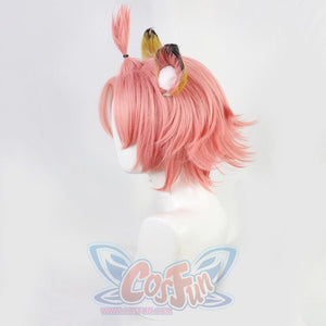 Game Genshin Impact Diona Cosplay Wig+Cat Ears C00376 Wigs