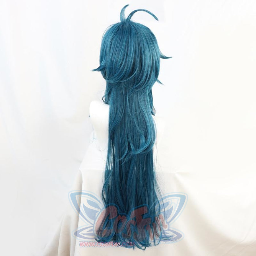 Genshin Impact Kaeya New Skin Blue Cosplay Wig