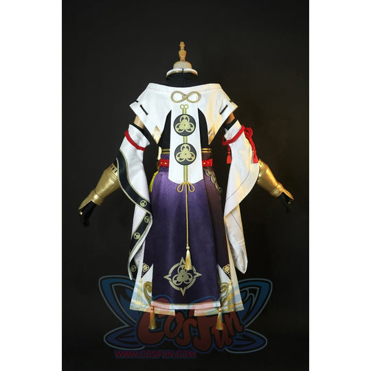 Game Genshin Impact Kujou Sara Cosplay Costume Jacquard Version C00656 Costumes