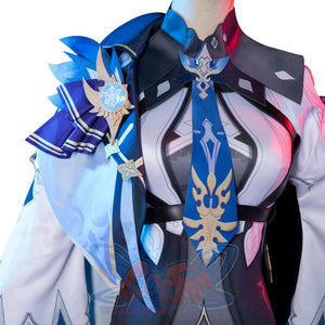 Game Genshin Impact New Role Eula Cosplay Costume C00372 Costumes