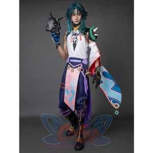 Game Genshin Impact Vigilant Yaksha Xiao Cosplay Costume C00175 Costumes