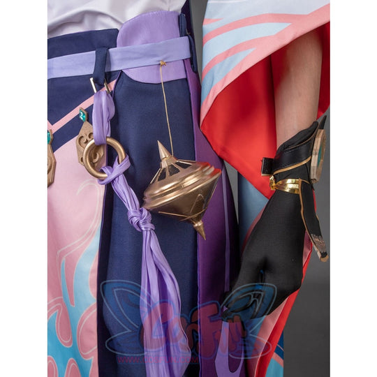 Game Genshin Impact Vigilant Yaksha Xiao Cosplay Costume C00175 Gyro / One Size Costumes