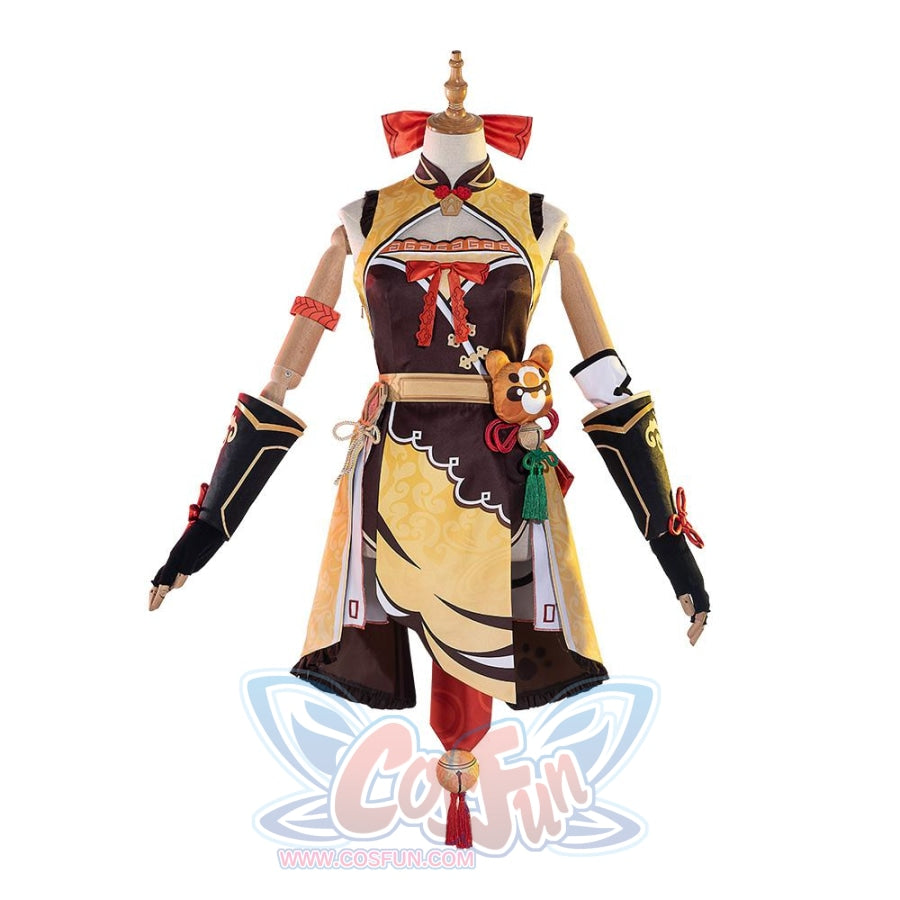 Game Genshin Impact Xiangling Cosplay Costume C00158 Xs Costumes