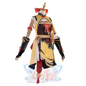 Game Genshin Impact Xiangling Cosplay Costume C00158 Costumes