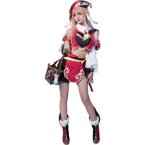 Game Genshin Impact Yanfei Cosplay Costume Jacquard Version C00480 Women / Xs-Presale Costumes