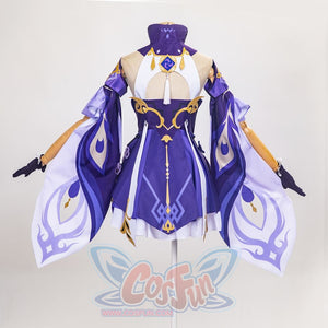 Game Genshin Impact Yuheng Of The Qixing Keqing Cosplay Costume Mp006230 Costumes