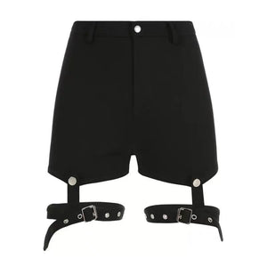 Garter Shorts Black / S Shorts