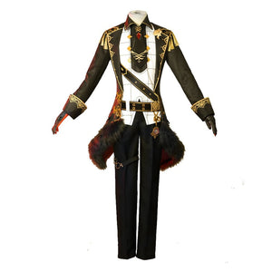 Genshin Impact Diluc Cosplay Costume Brown Version C00350 S Costumes