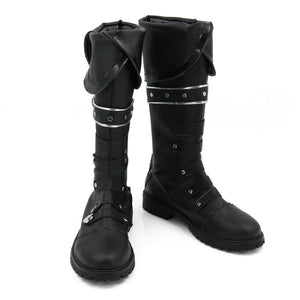 Genshin Impact Diluc Ragnvindr Cosplay Shoes Black Version C00102 Eur 34 & Boots