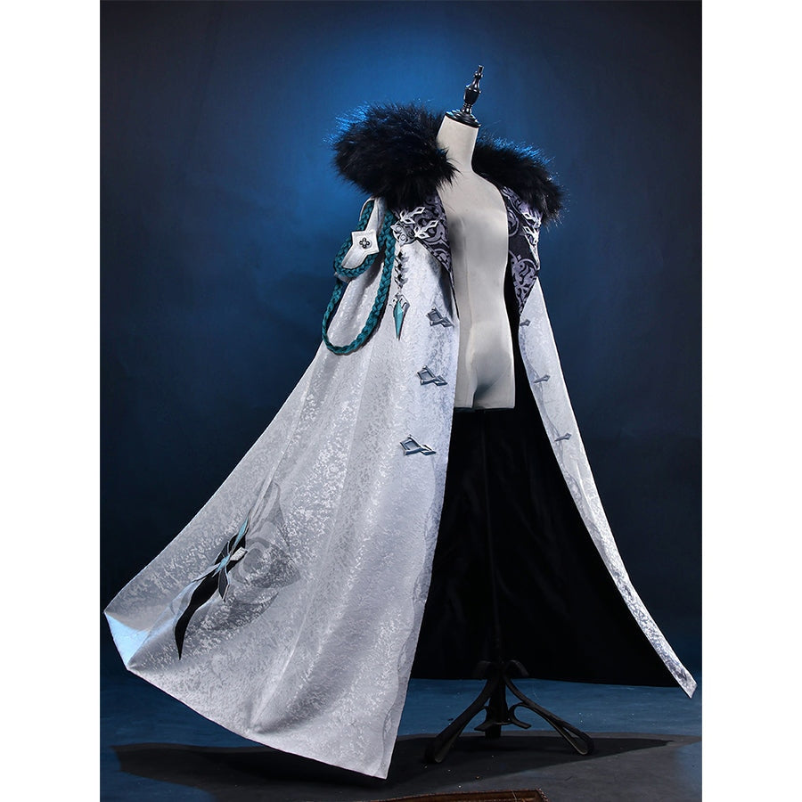 Genshin Impact Fatui Harbinger Cloak Cosplay Costume C02962 Women / S Costumes