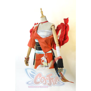 Genshin Impact Frolicking Flames Yoimiya Cosplay Costume C00553 Costumes
