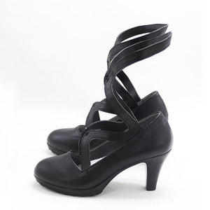 Genshin Impact La Signora Cosplay Shoes High-Heels C00387 & Boots