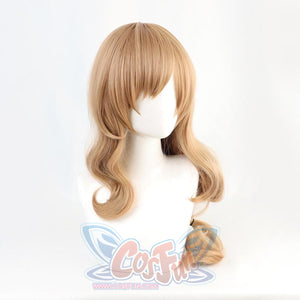 Genshin Impact Lisa Cosplay Wig Brown Curly Hair C00406 Cosplay