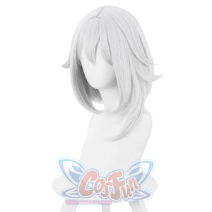 Genshin Impact Paimon Cosplay Wig Silver Hair C00414 Cosplay