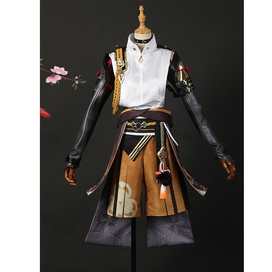 Genshin Impact Shikanoin Heizou Cosplay Costume Jacquard Version C02814 Men / Xs Costumes