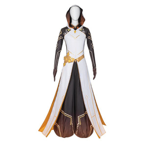 Genshin Impact Zhongli The King Cosplay Costume C00548 Xs Costumes