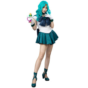 Sailor Moon Neptune Kaiou Michiru Cosplay Costume Mp000515 Xs / Us Warehouse (Us Clients Available)