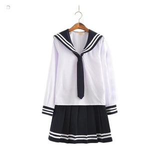 High-End Jk Uniform For Girls Japanese Korea School Student Sailor Mp006054 Long Sleeve / S