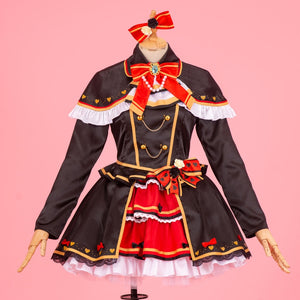 Hololive Virtual Youtuber Akai Haato Cosplay Costume C02030 Women / Xs Costumes