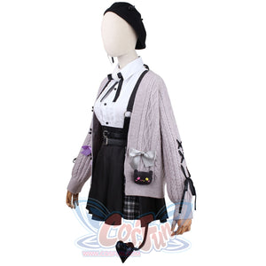 Hololive Virtual Youtuber Tokoyami Towa Cosplay Costume C02020 Costumes