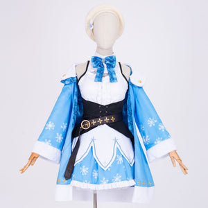 Hololive Virtual Youtuber Yukihana Lamy Cosplay Costume C02029 Women / Xs Costumes