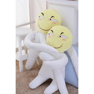 Humous Funny Face Emoji Stuffed Toy Plush Doll