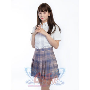 Jk High Waist Pleated Skirts C00169 School Uniform