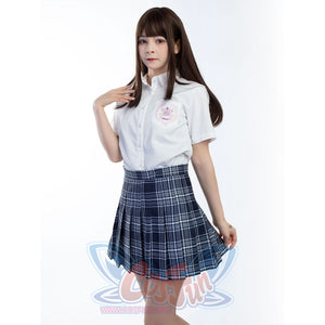 Jk High Waist Pleated Skirts C00169 School Uniform
