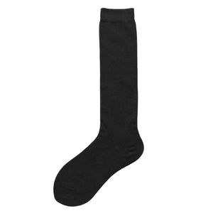 Jk Stockings Solid Color Socks Calf Length Black / One Size Stockings&socks