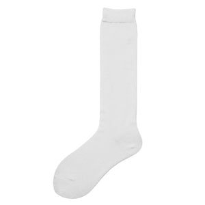 Jk Stockings Solid Color Socks Calf Length White / One Size Stockings&socks