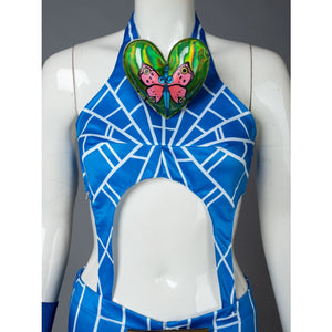 Jojos Bizarre Adventure Jolyne Cujoh Classic Suit Cosplay Costume Mp005689 Costumes