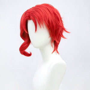Jojos Bizarre Adventure Kakyoin Noriaki Cosplay Wig Red Curl Mp005745 Wigs