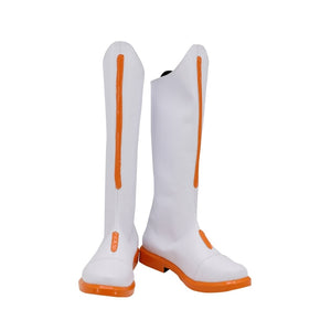 Jojos Bizarre Adventure Stand Star Platinum Cosplay Boots / Shoes White &