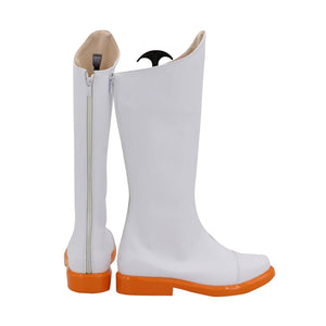 Jojos Bizarre Adventure Stand Star Platinum Cosplay Boots / Shoes White &