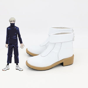 Jujutsu Kaisen Toge Inumaki Cosplay Shoes Men Boots C00182 &
