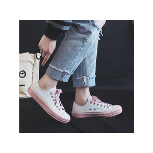 Kawaii Love Forever Letter Canvas Shoes