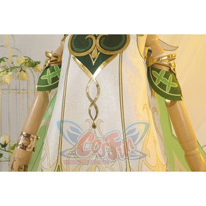 Kids Genshin Impact Nahida/lesser Lord Kusanali Cosplay Costume Childrens Wear C02945_Kids Costumes