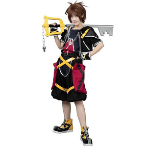 Kingdom Hearts Sora 1Th Cosplay Costume Halloween Full Set Mp000263 Xs / Us Warehouse (Us Clients