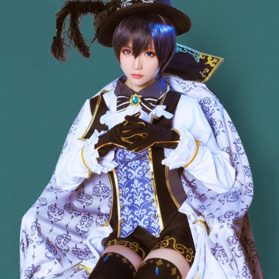 cosfun Kuroshitsuji Black Butler Ciel Phantomhive Cosplay Costume