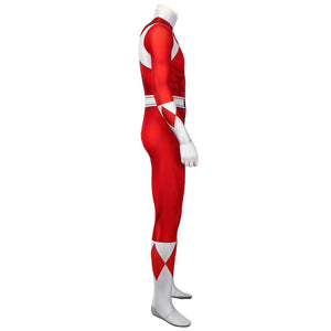 Kyoryu Sentai Zyuranger Tyranno Ranger Geki Cosplay Jumpsuit Mp005958 Costumes