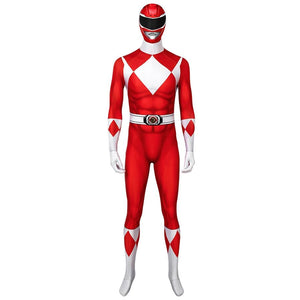 Kyoryu Sentai Zyuranger Tyranno Ranger Geki Cosplay Jumpsuit Mp005958 S Costumes