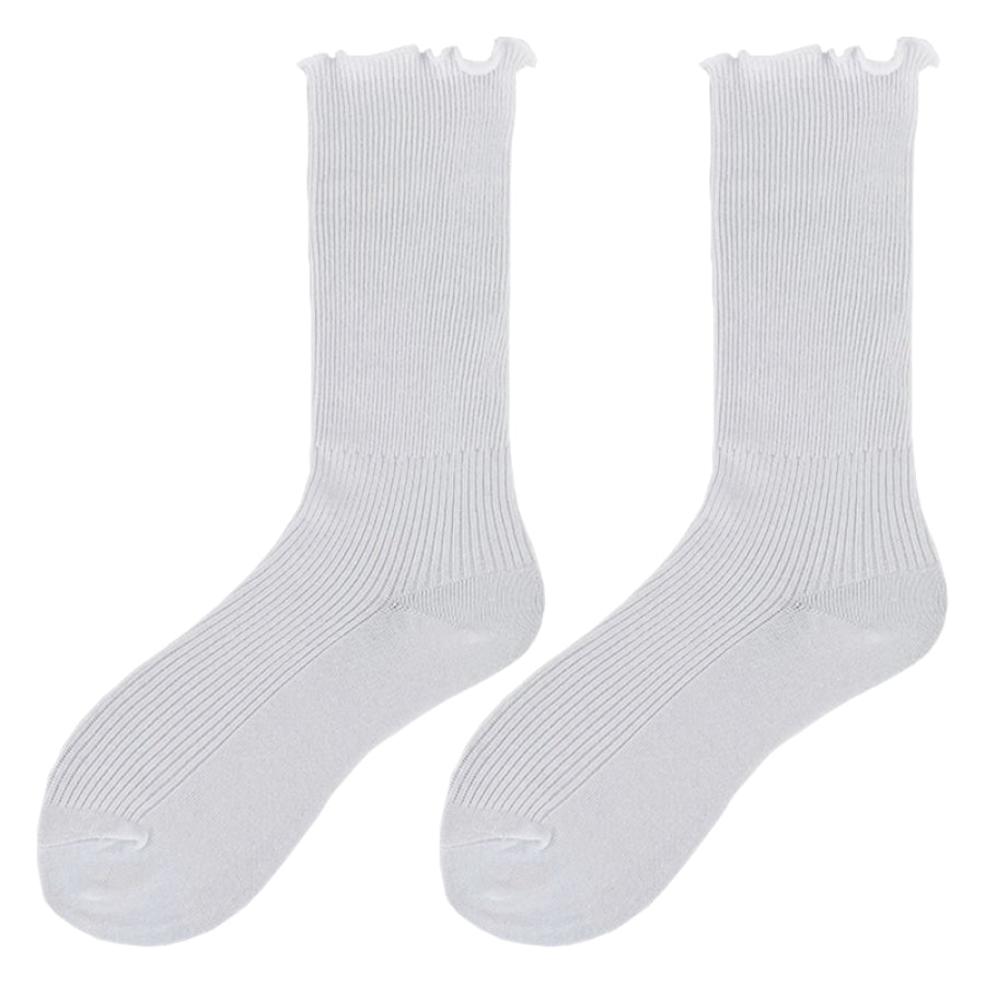 Lace Socks Women Summer Thin White Jk Kawaii Stockings / One Size Stockings&socks