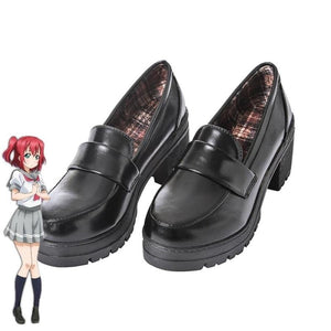 Rolecos Japanese Anime Love Live Sunshine Cosplay Shoes Takami Chika Girls Jk Aqours School Uniform