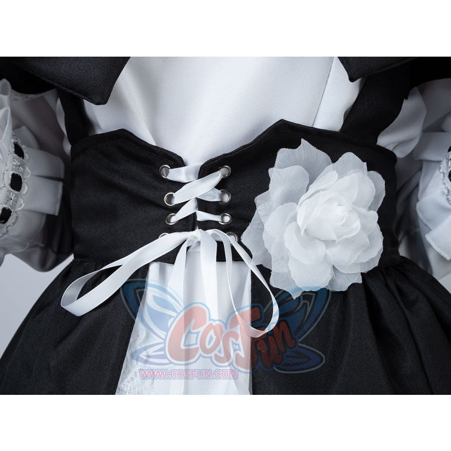 Maid Anime Dress Black And White Apron Lolita Cosplay Costume Mp005702 Costumes