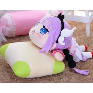 Miss Kobayashis Dragon Maid Kanna Kamui Pillow Stuffed Toy Plush Doll