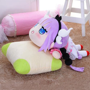 Miss Kobayashis Dragon Maid Kanna Kamui Pillow Stuffed Toy Plush Doll And